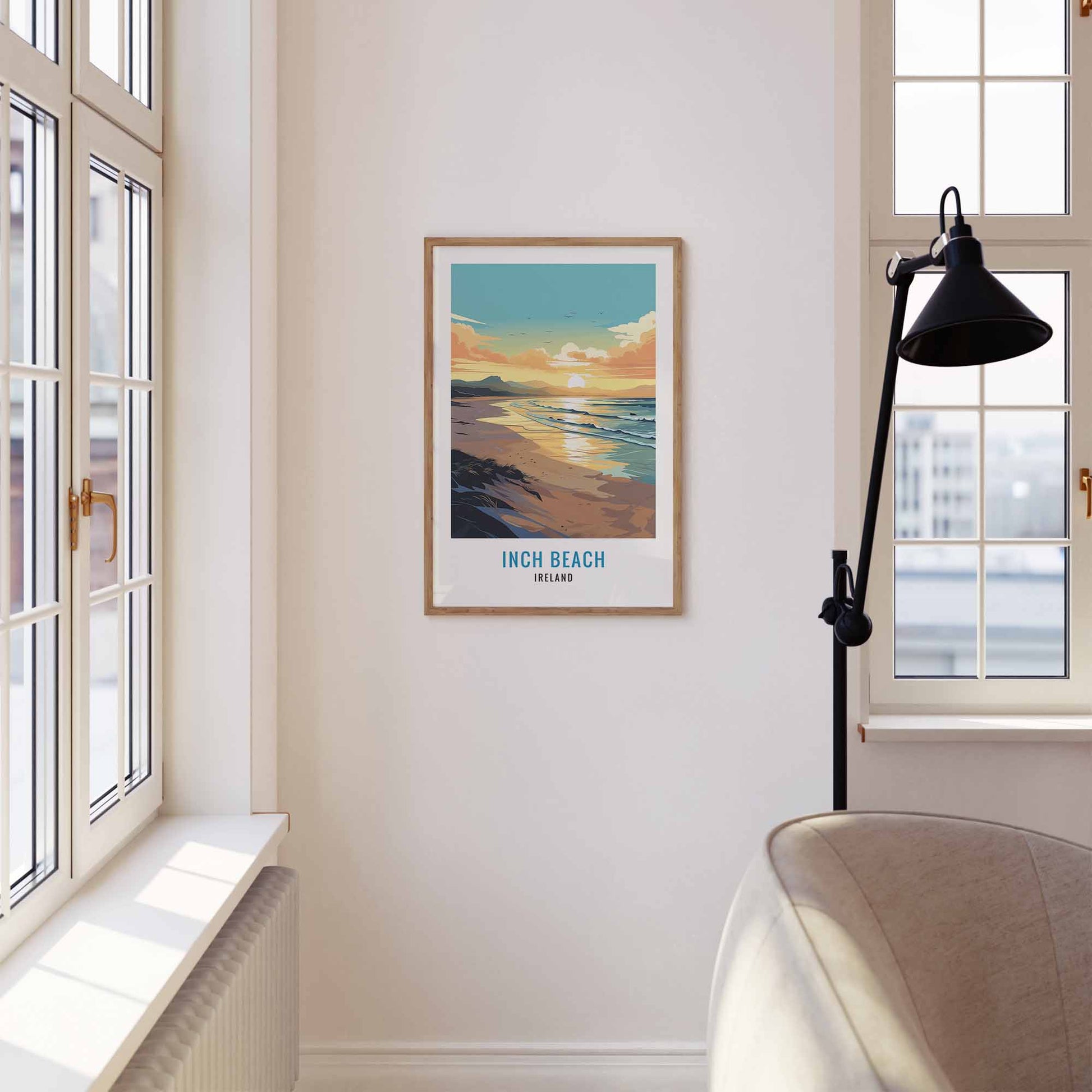 Inch Beach wooden frame