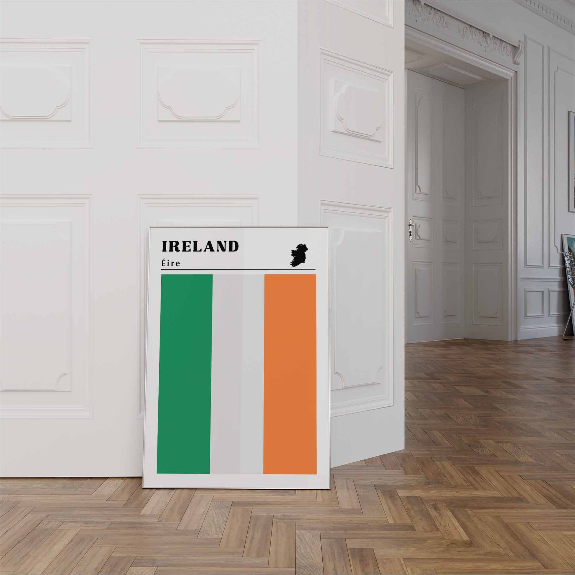 Ireland Flag Print