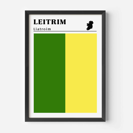 Leitrim Flag Print - Breeze & Bubbles