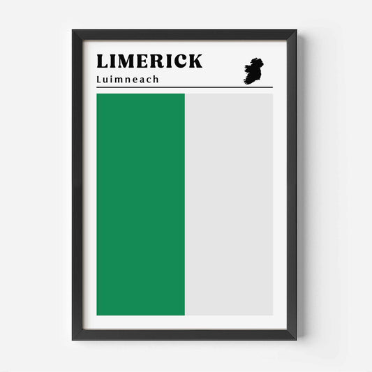 Limerick Flag Print