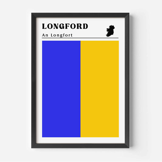 Longford Flag Print