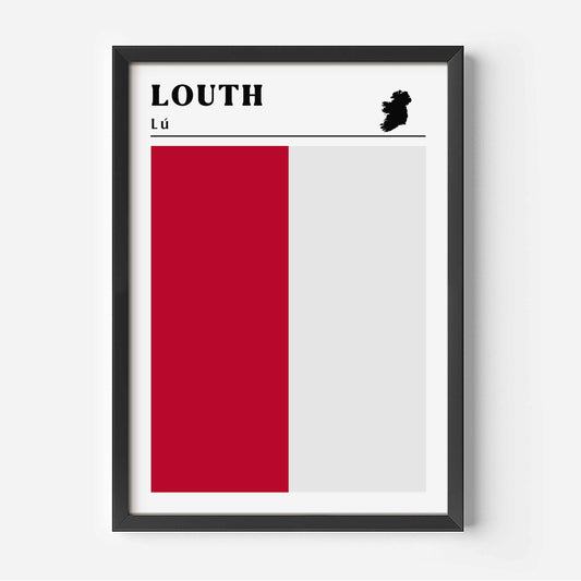 Louth Flag Print