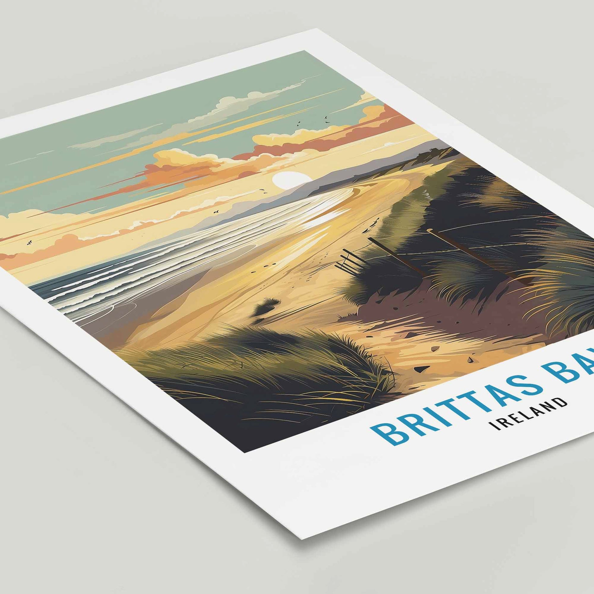 Brittas Bay Poster