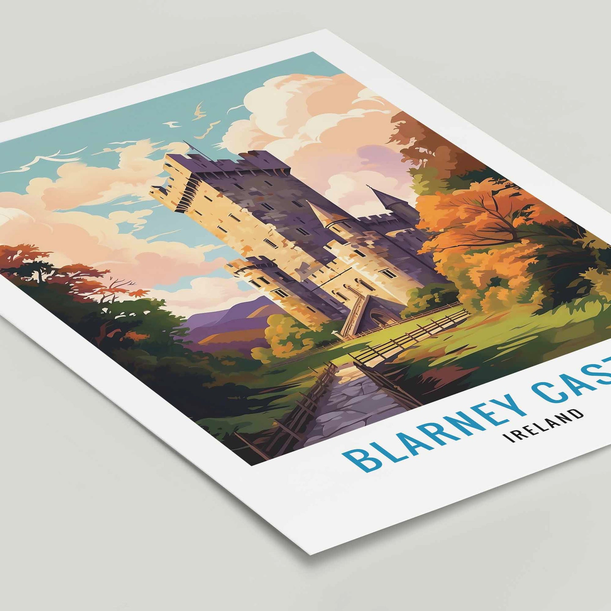 Blarney Castle Poster