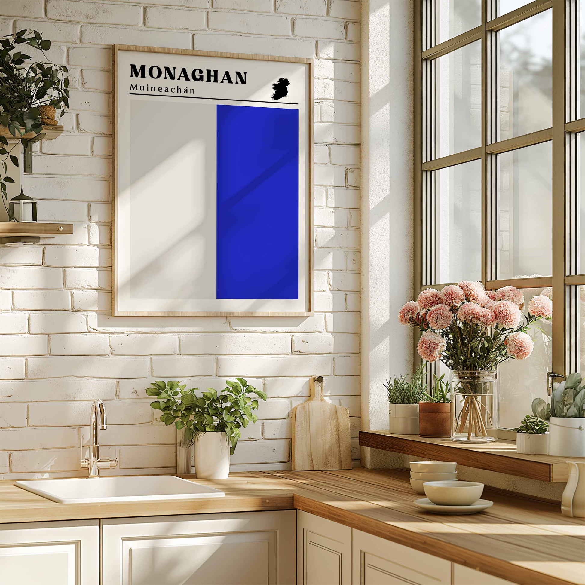 Monaghan Flag Print