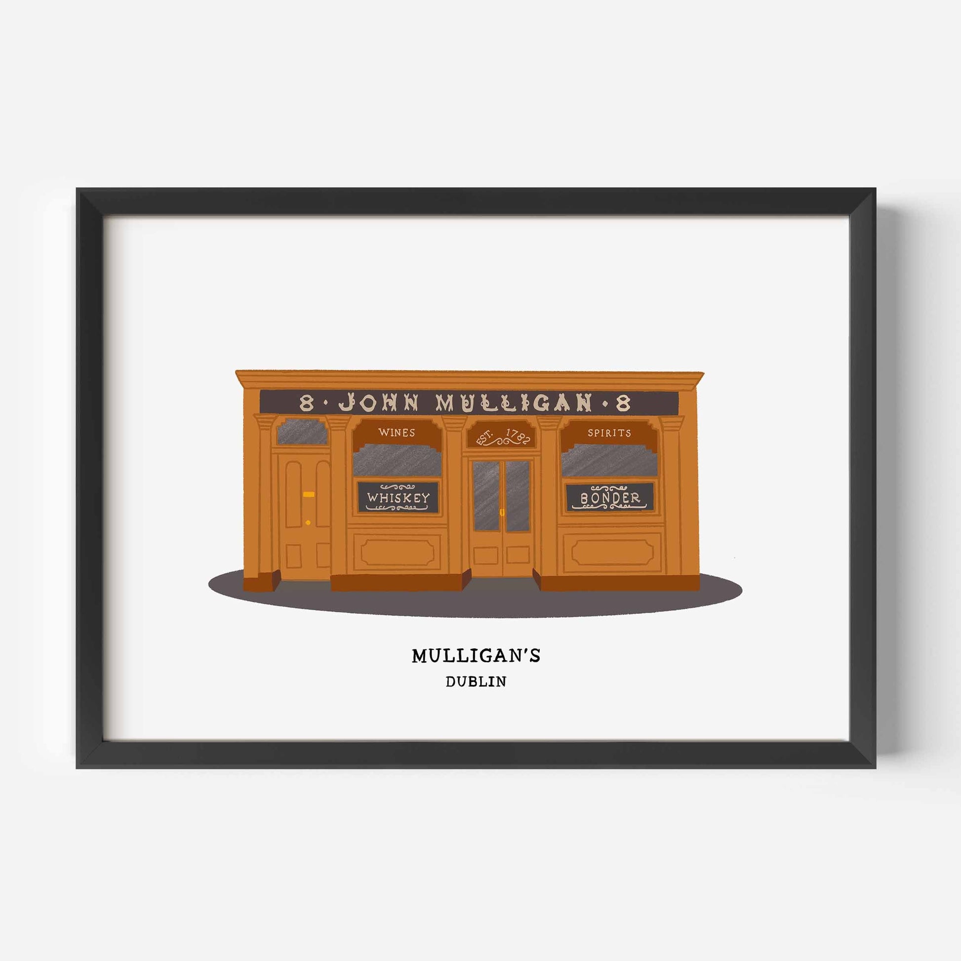 Mulligans Pub Print
