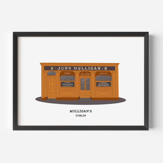 Mulligans Pub Print