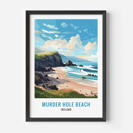 Murder Hole Beach Print