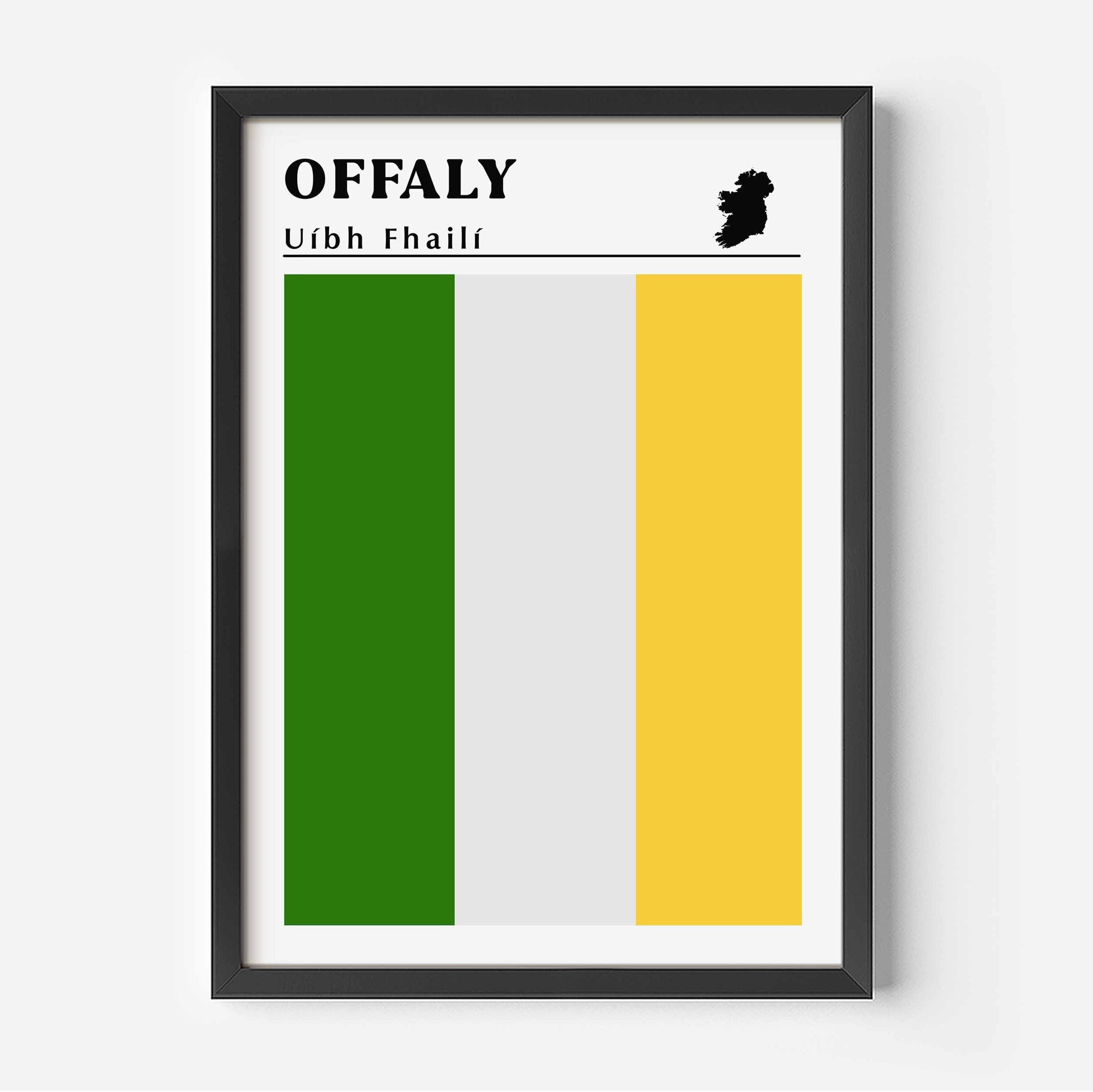 Offaly Flag Print
