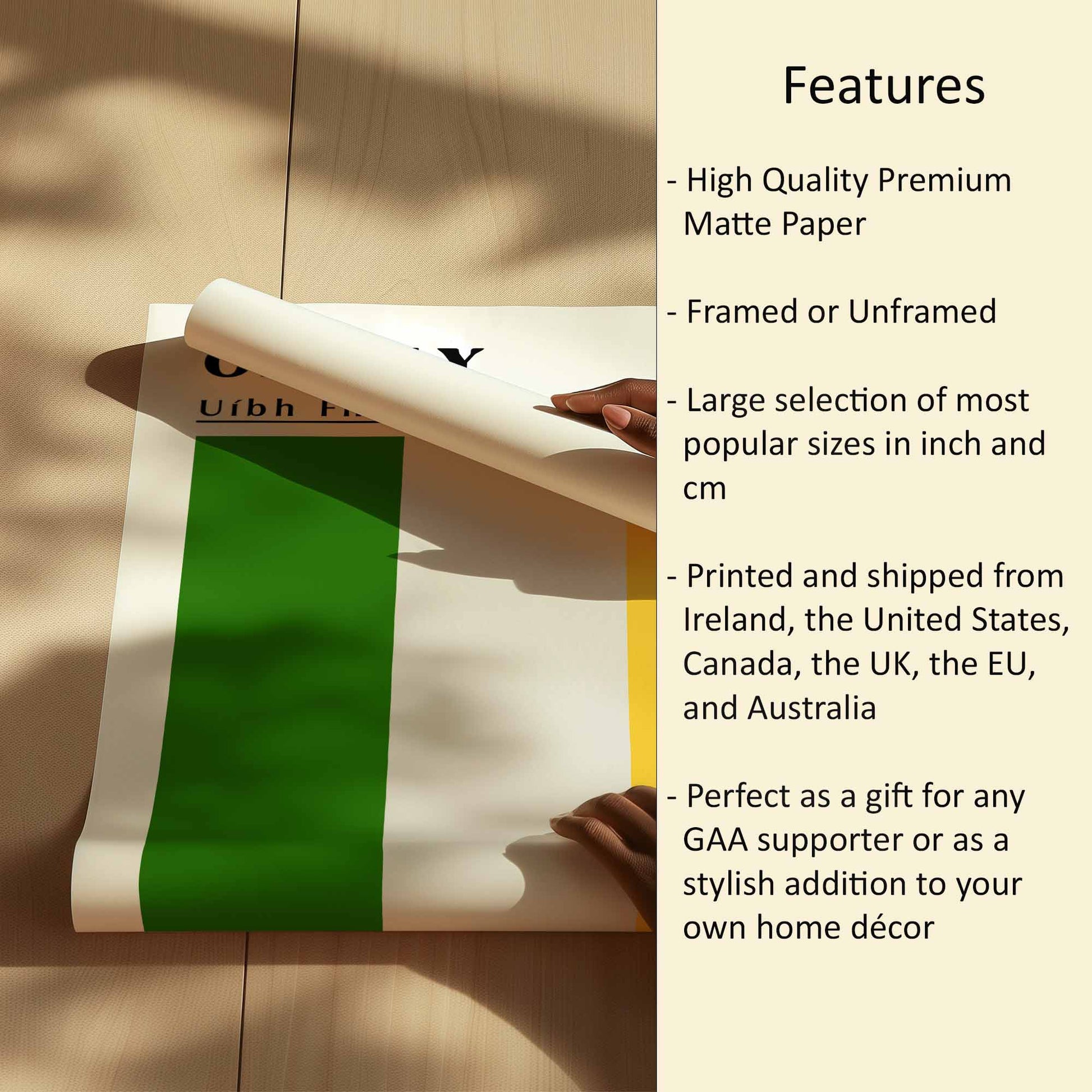Offaly Print Featurs