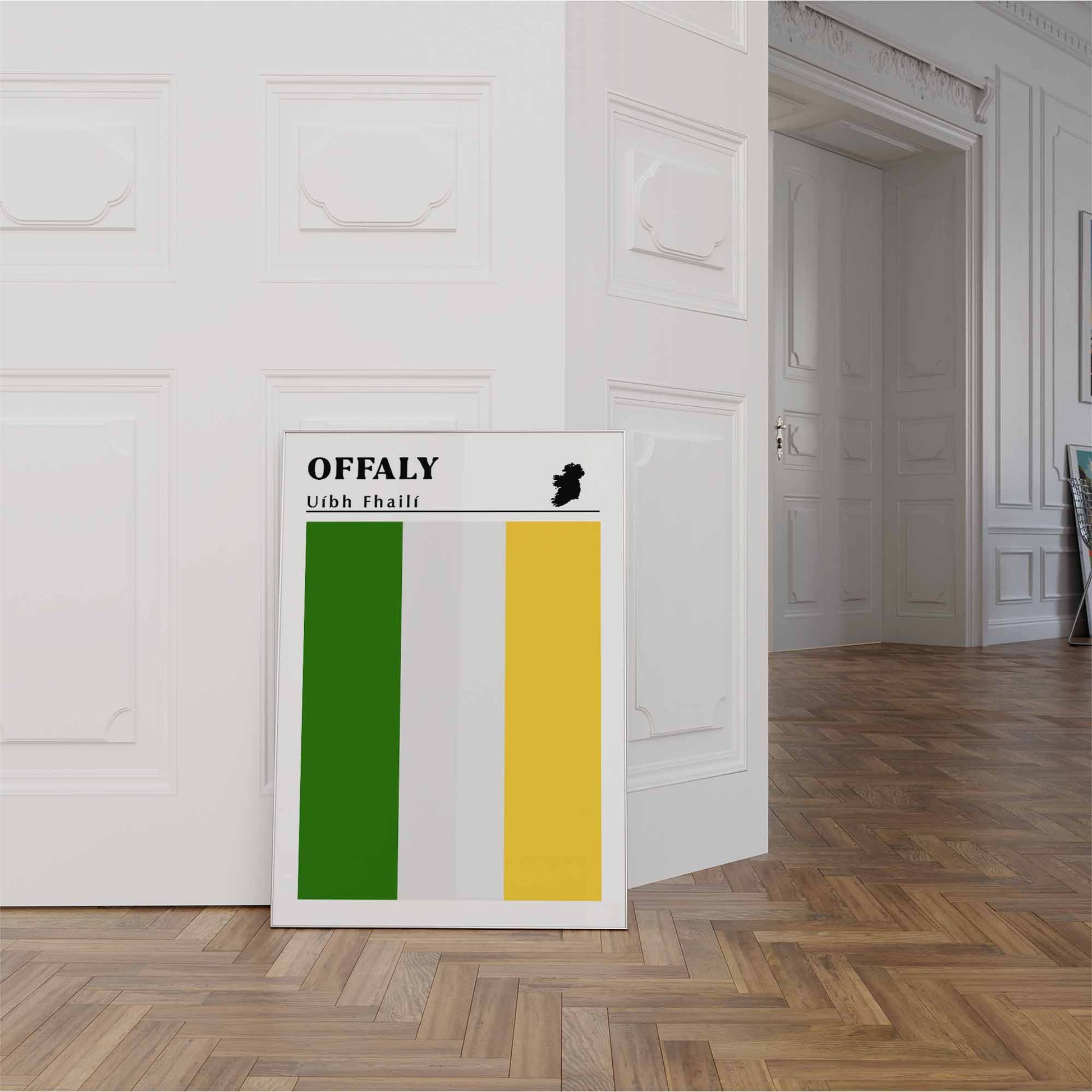 Offaly Flag Print