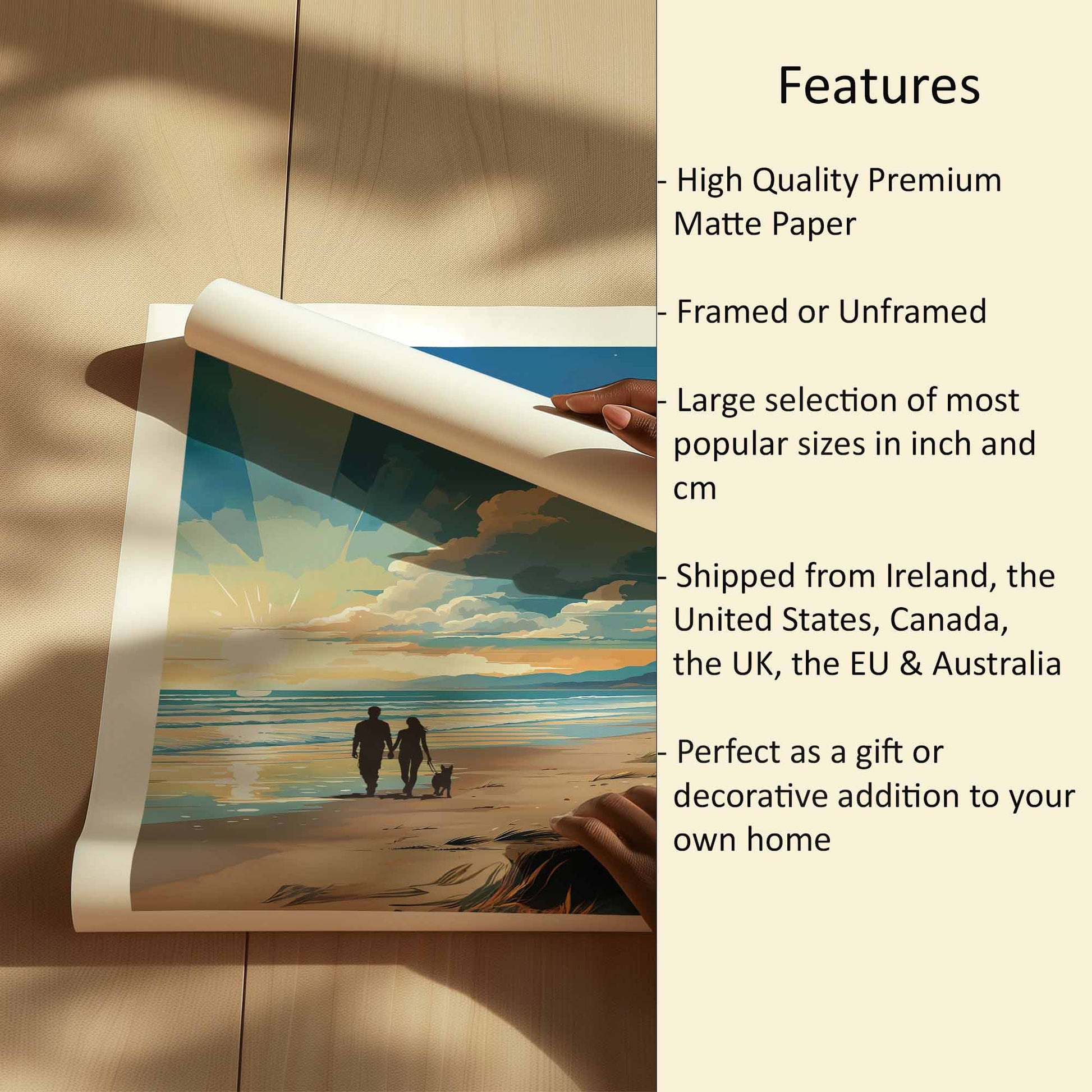 Portmarnock Print Features