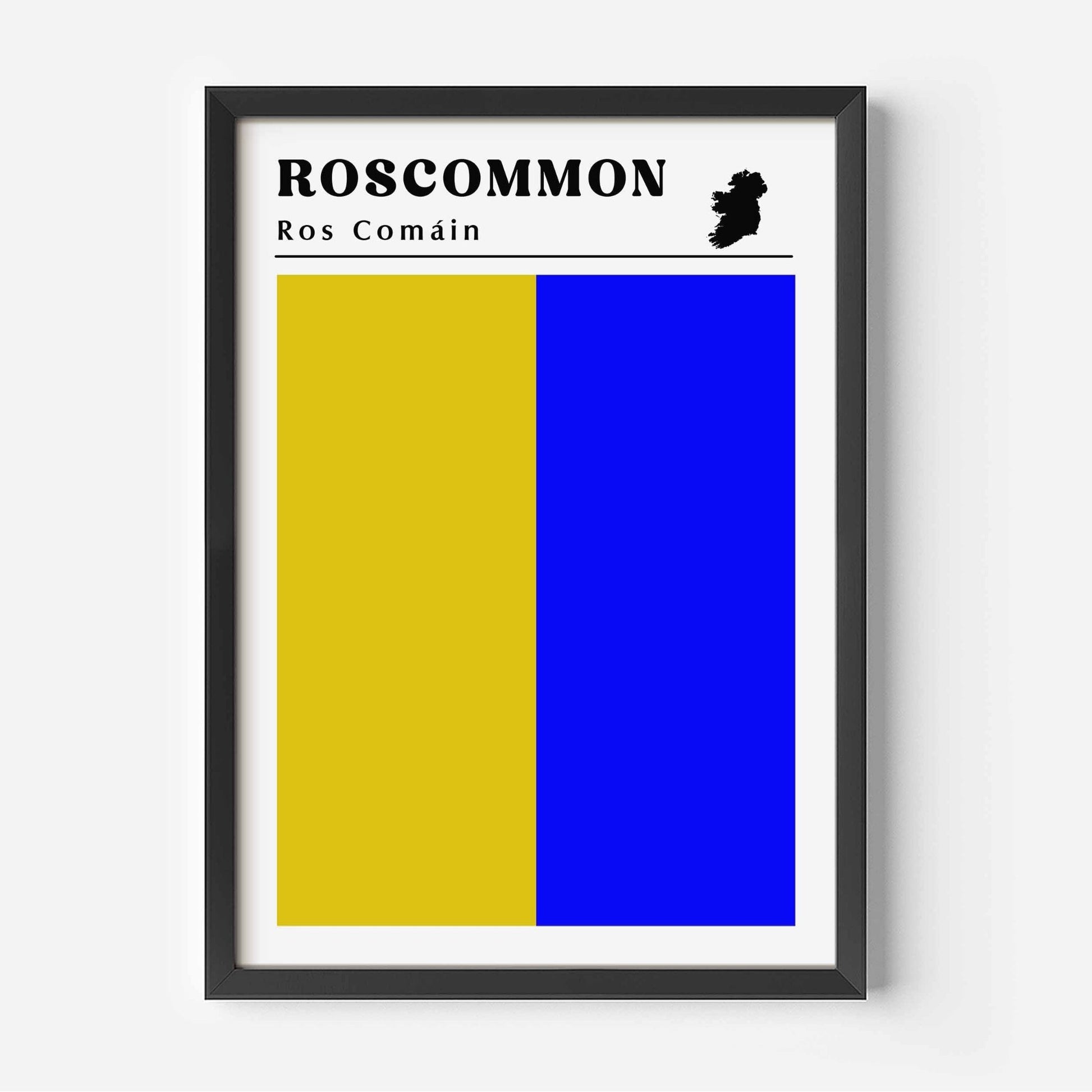 Roscommon Flag Print