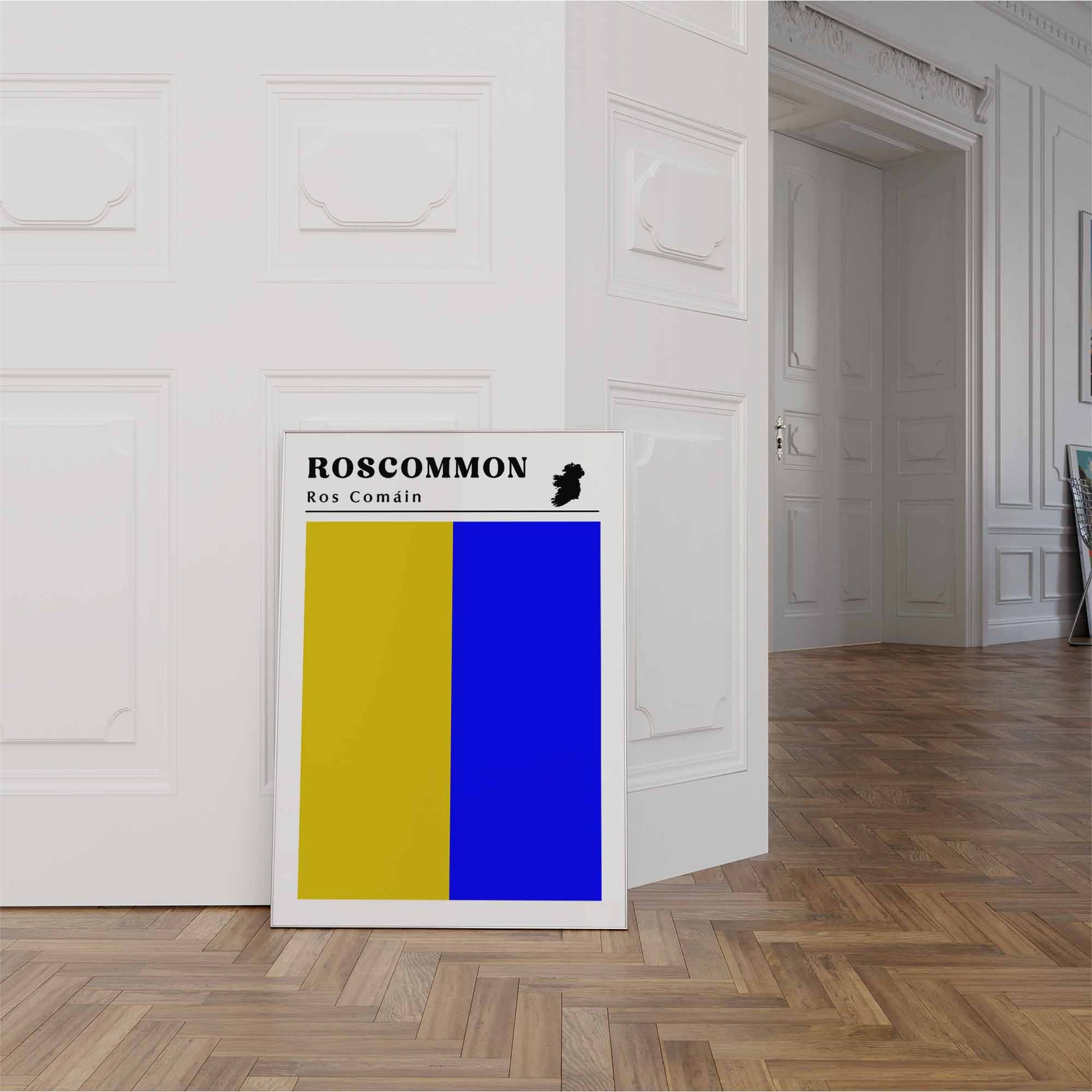 Roscommon Flag Print