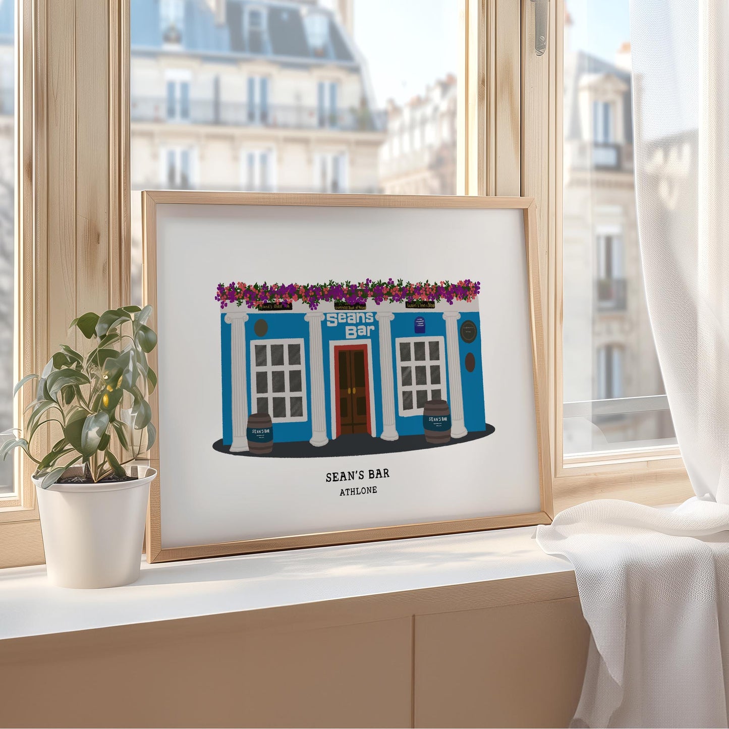 Sean's Bar Athlone Pub Print