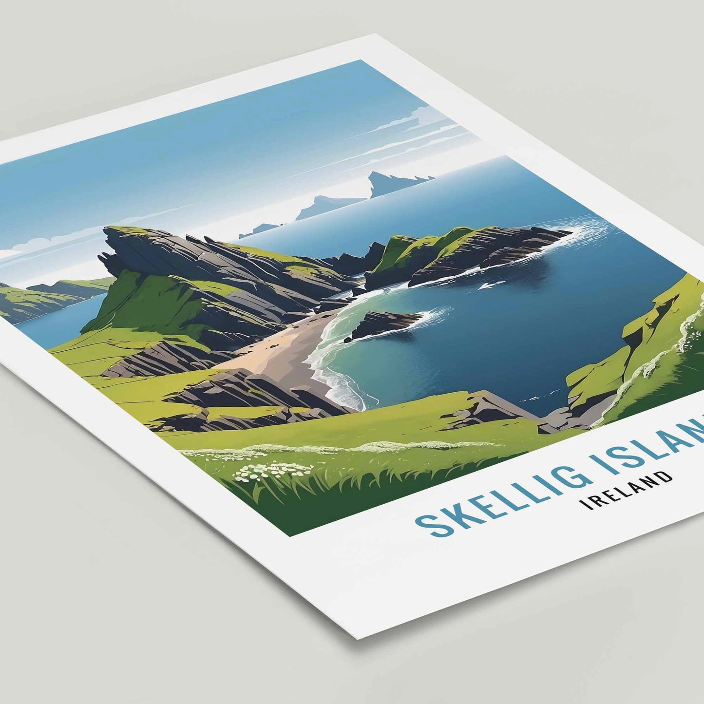 Skellig Islands poster