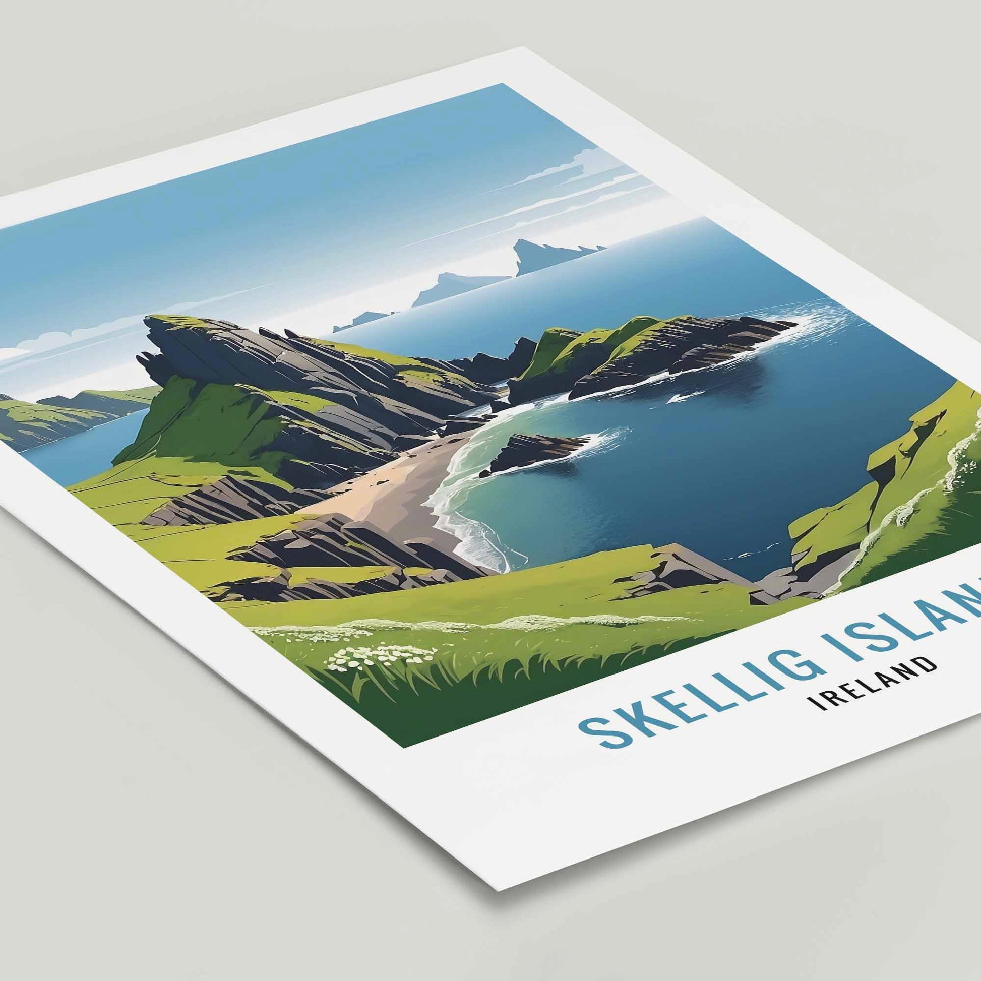 Skellig Islands poster