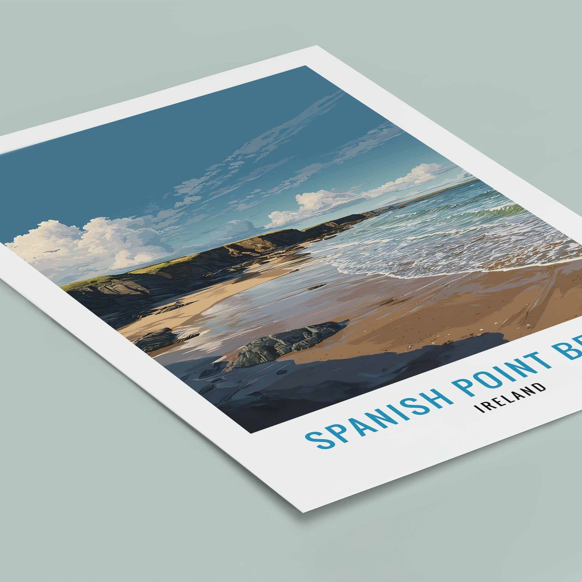 Spanish Point Beach Poster