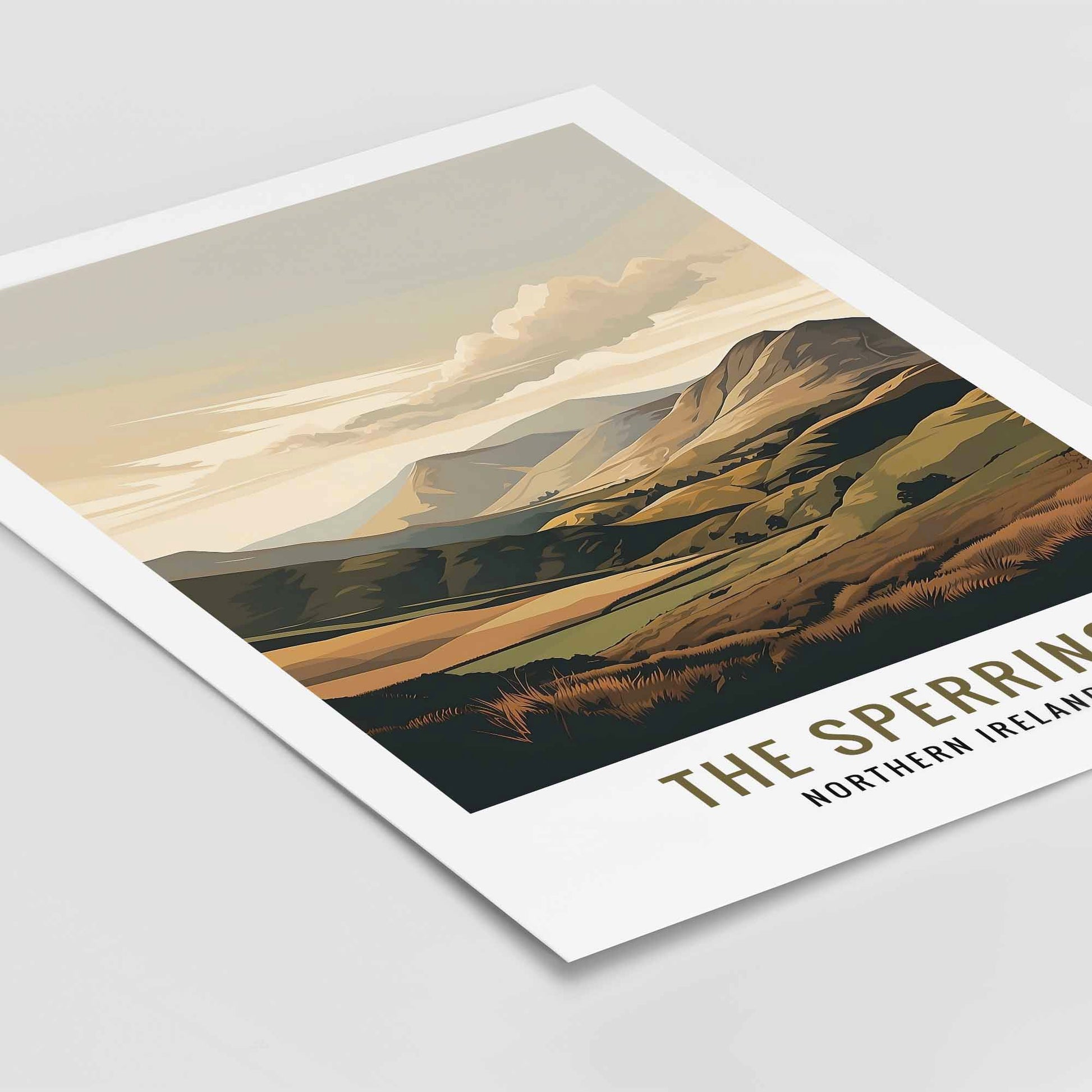 Sperrins Poster
