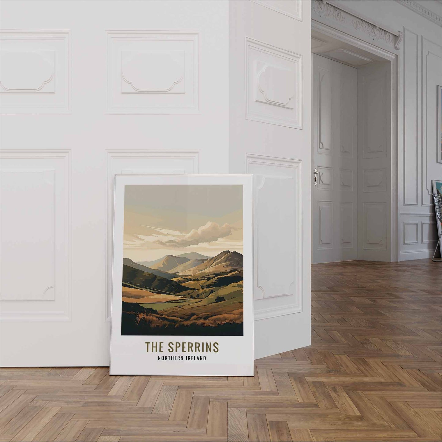 Sperrins white frame