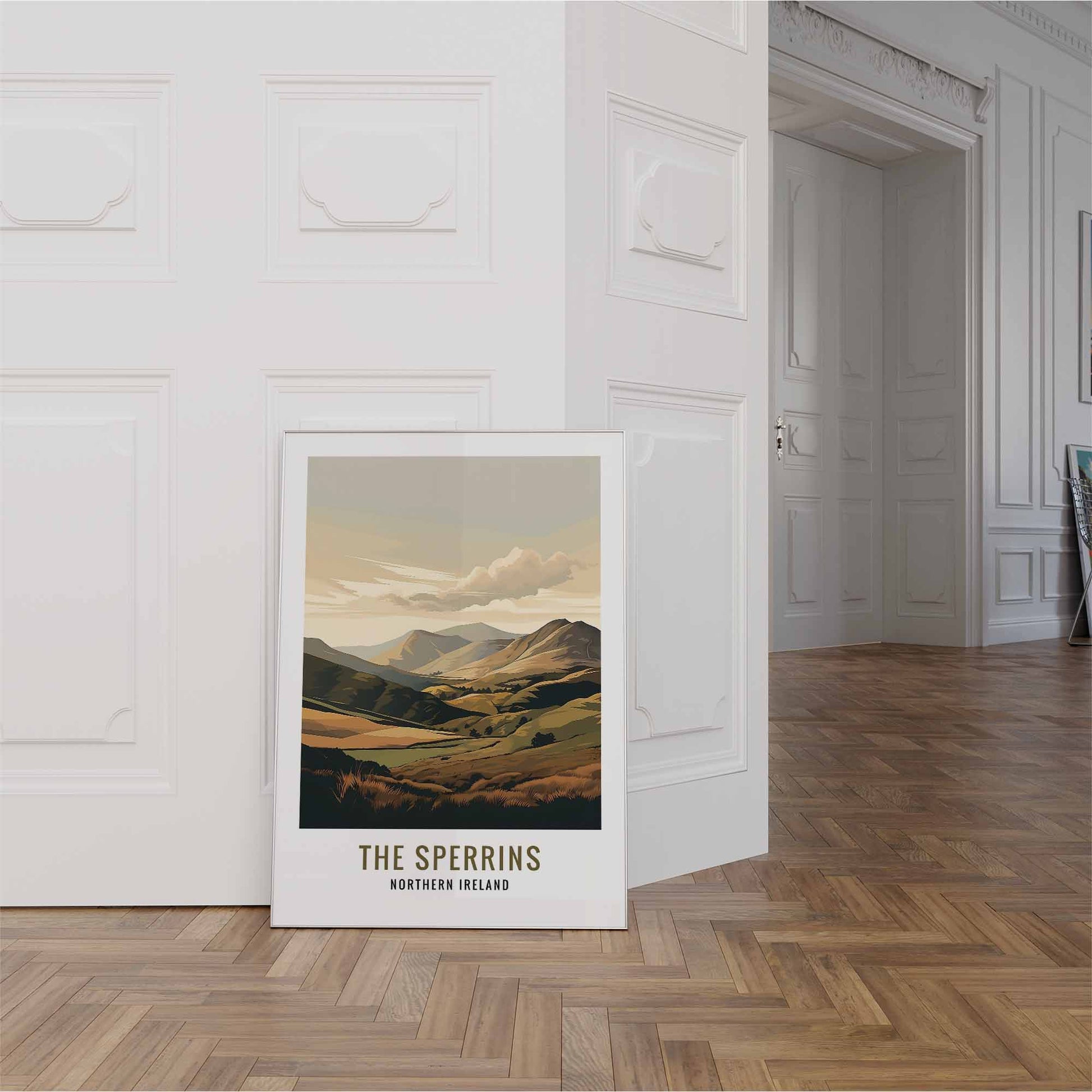 Sperrins white frame