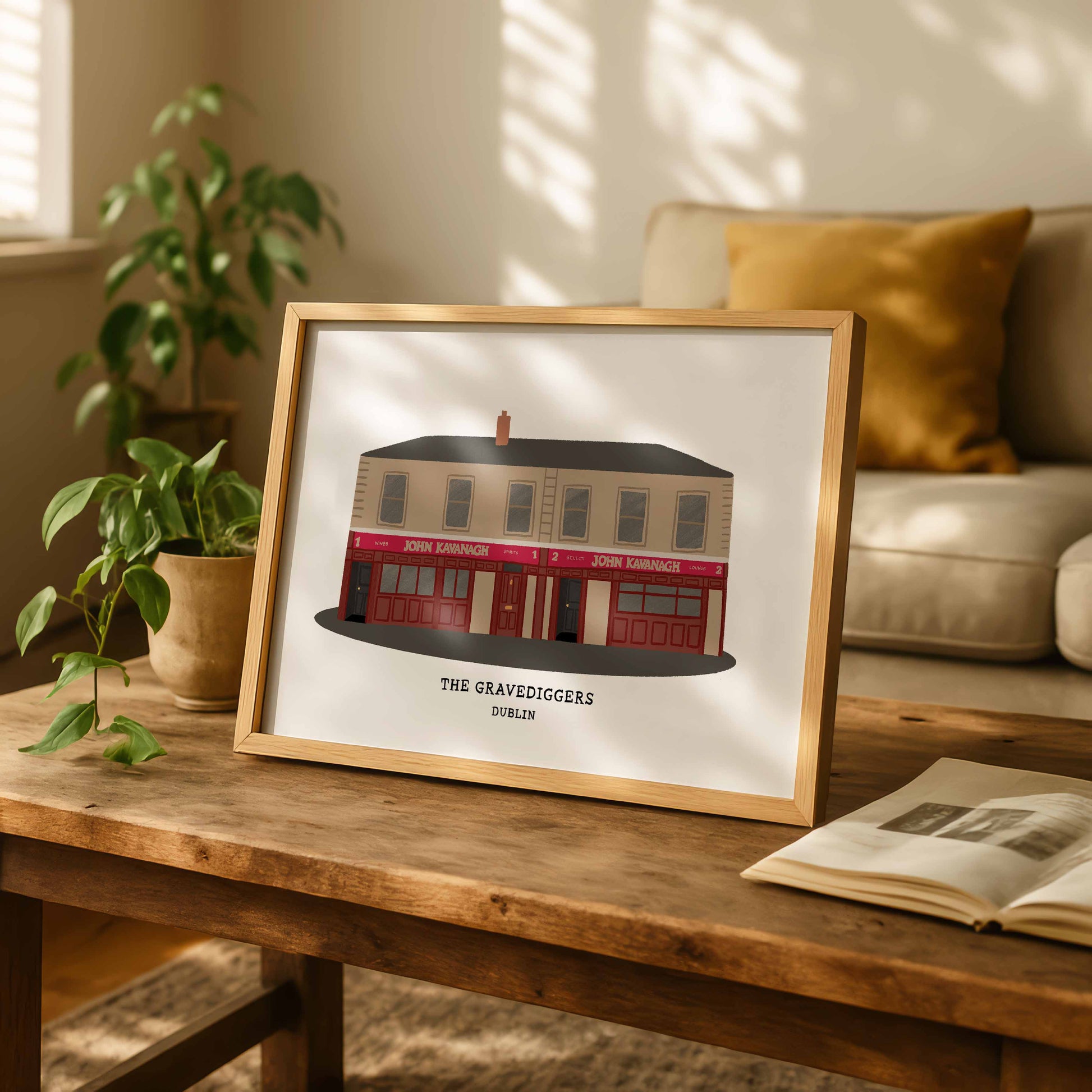 The Gravediggers Pub Print