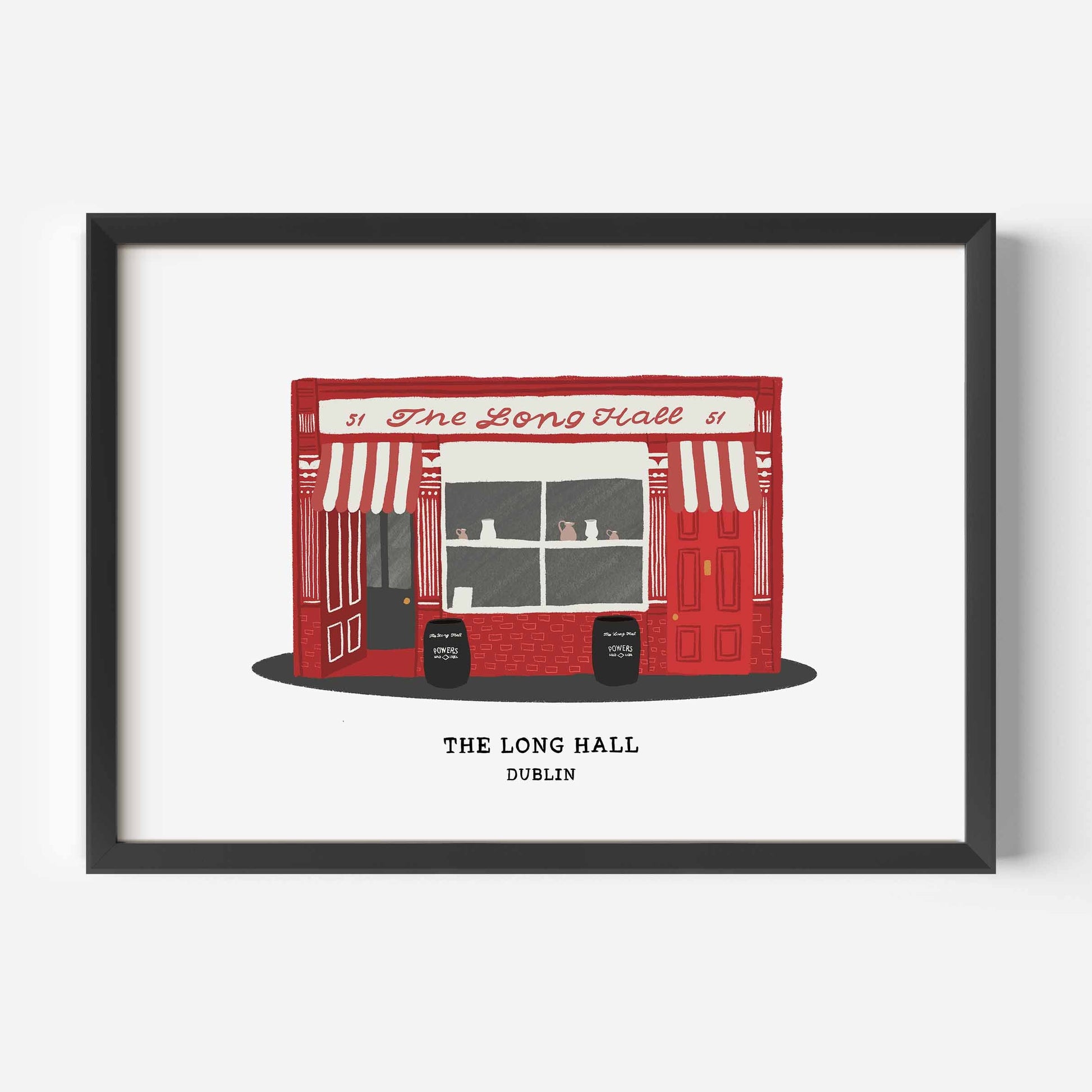 The Long Hall Pub Print