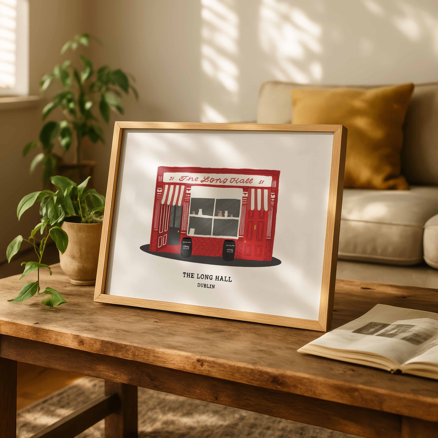 The Long Hall Pub Print