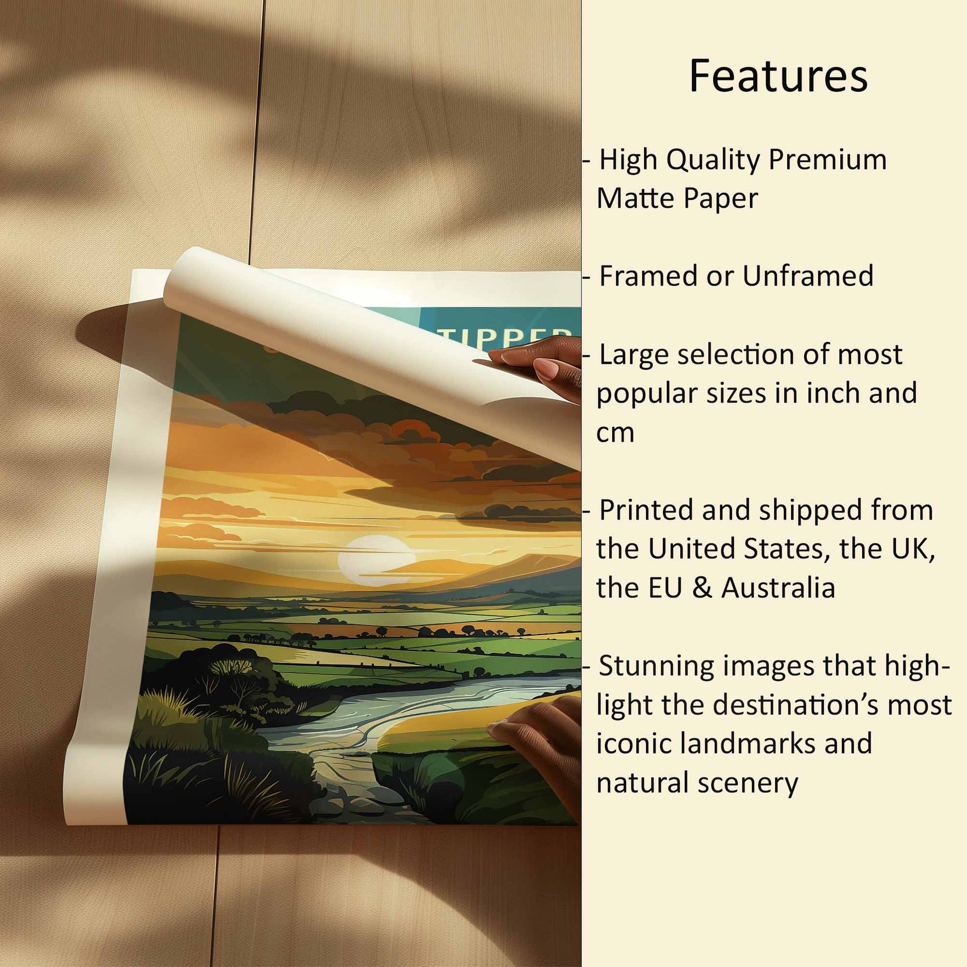 Tipperary Print Features