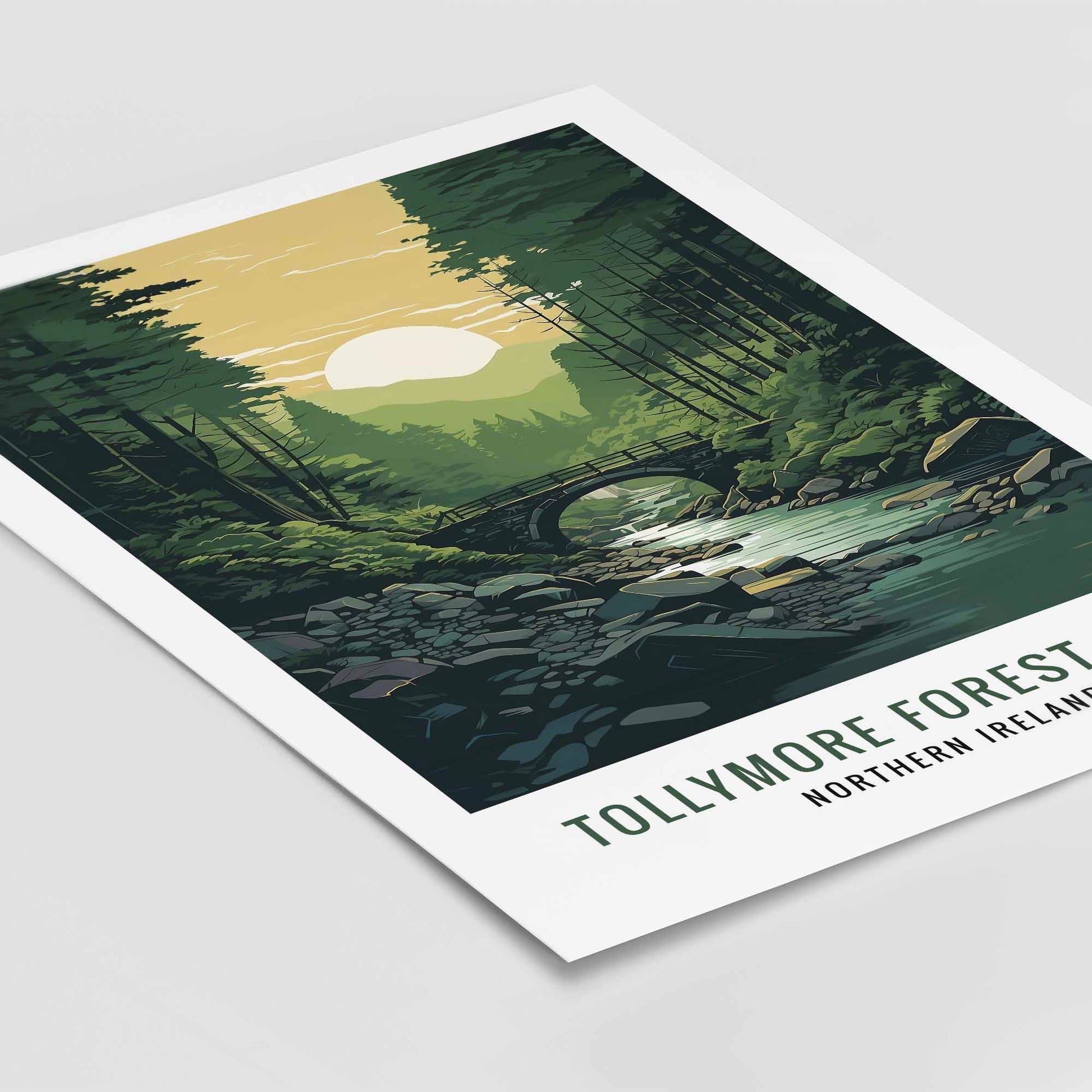 Tollymore Forest Poster