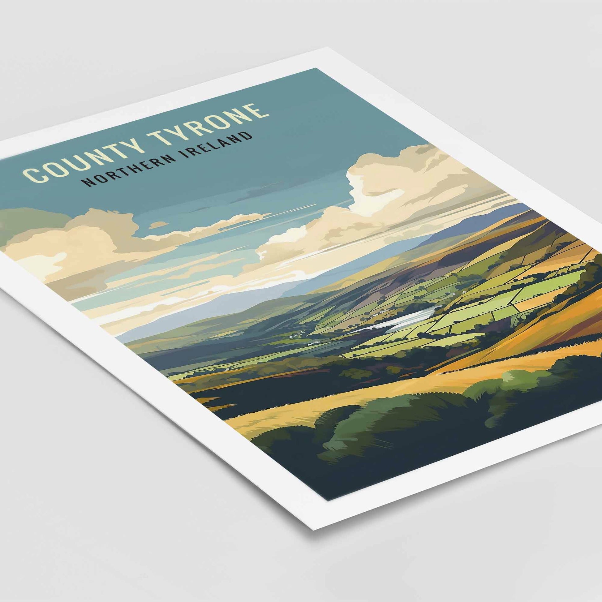 County Tyrone Poster
