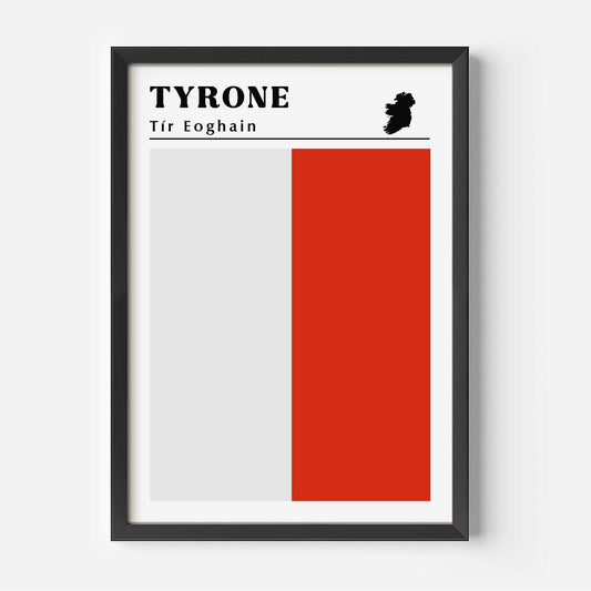 Tyrone Flag Print