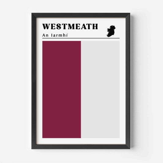 Westmeath Flag Print