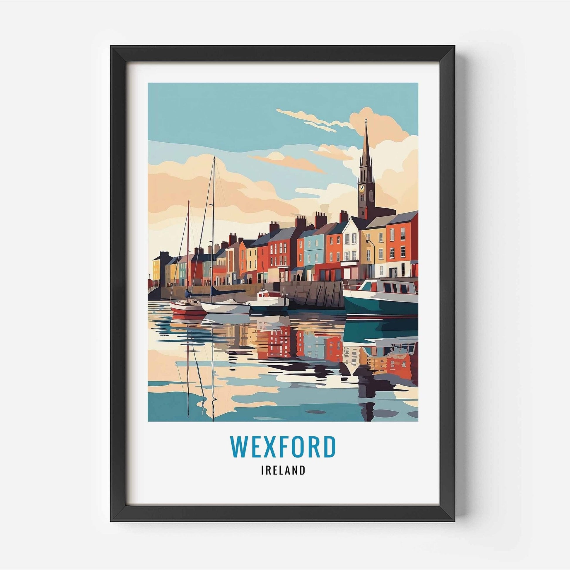 Wexford Print black frame