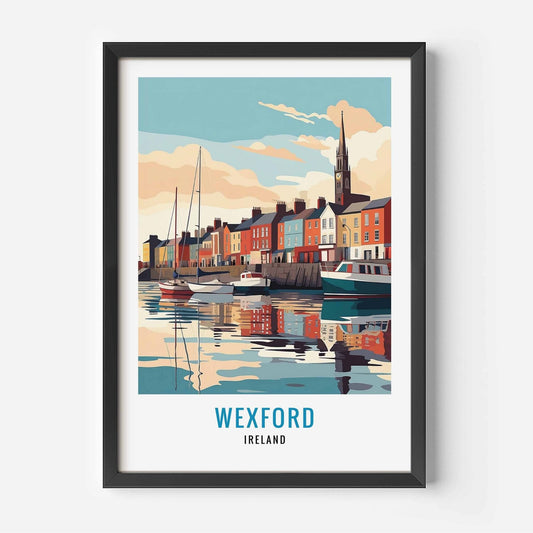 Wexford Print black frame