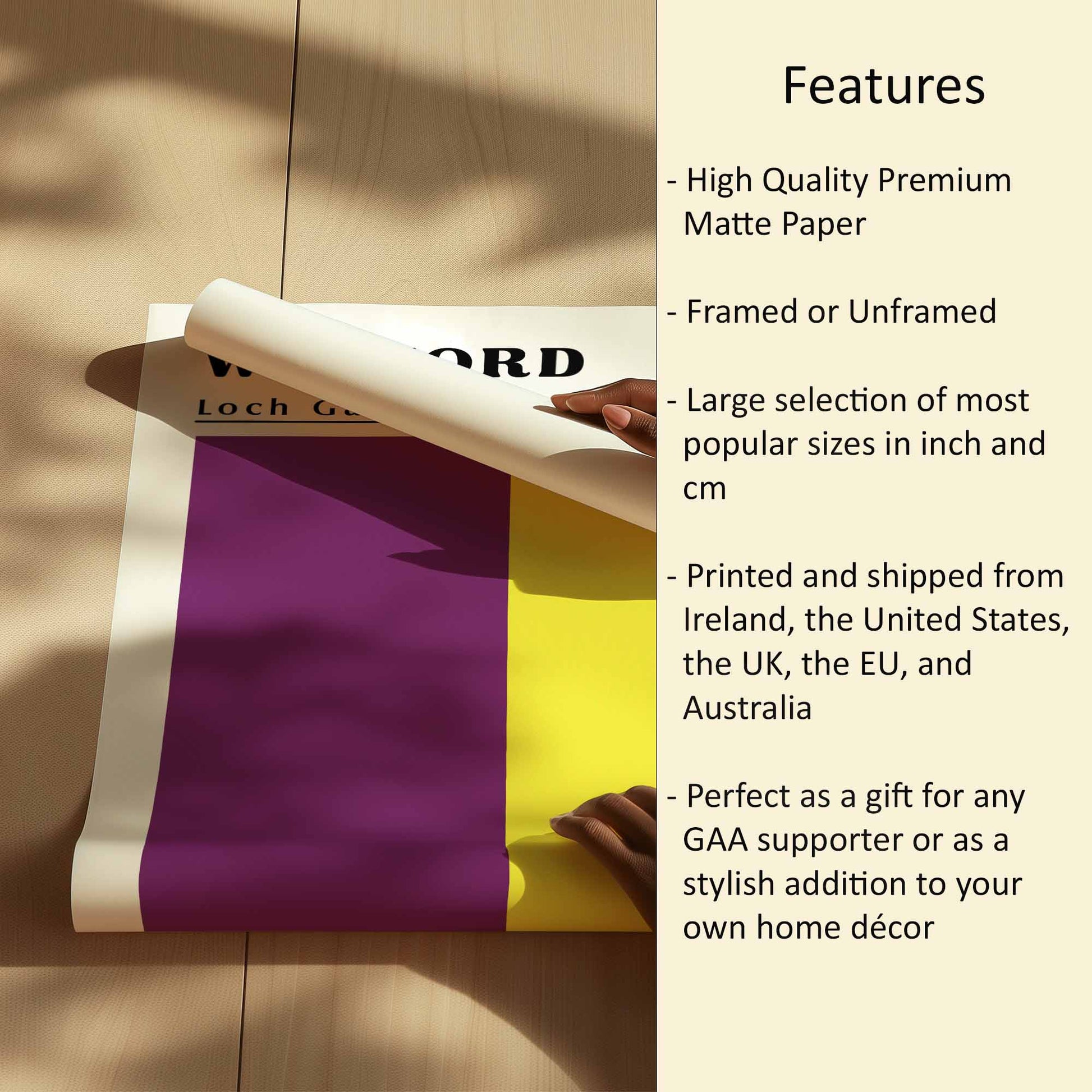 Wexford Flag Print Features