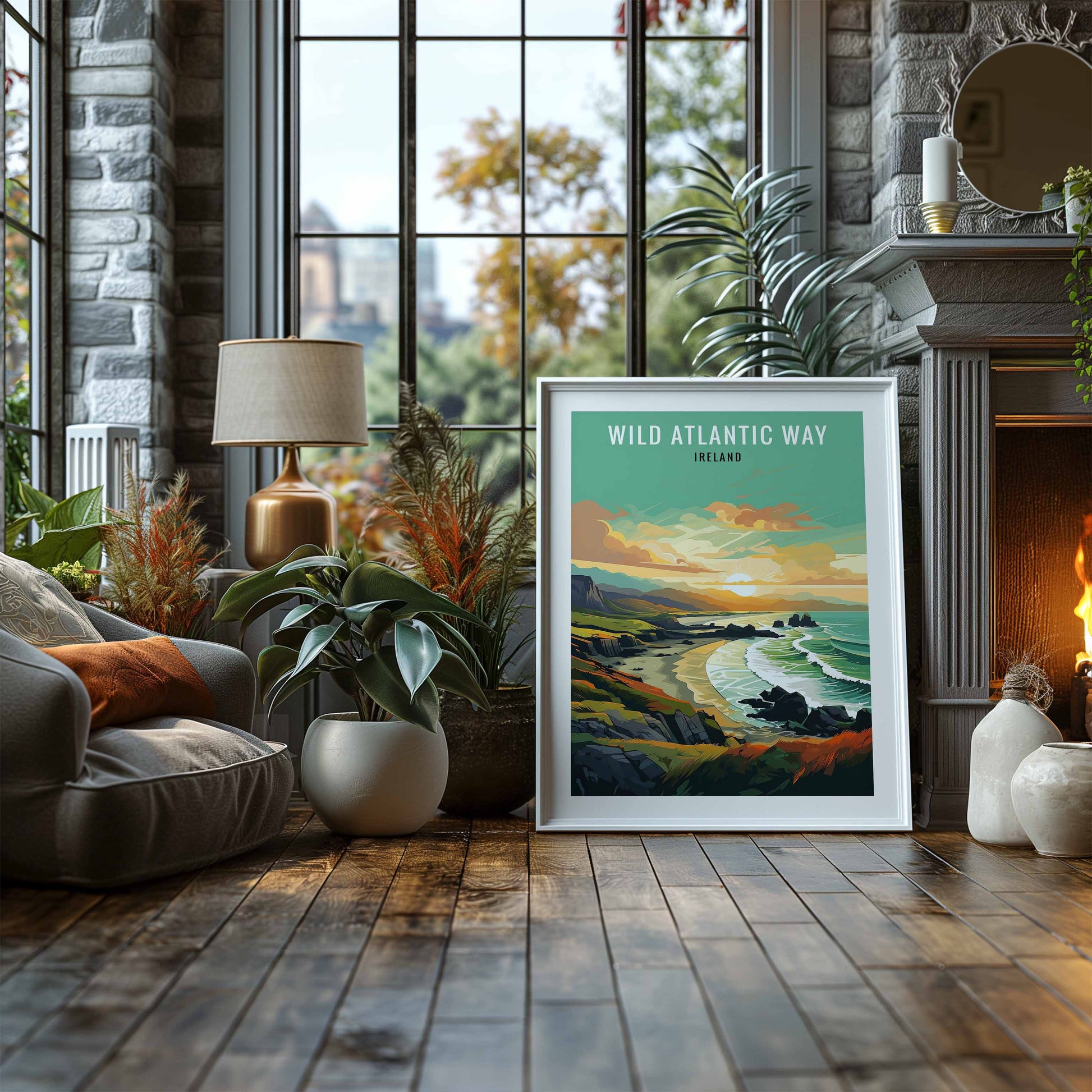 Wild Atlantic Way Print - Breeze & Bubbles